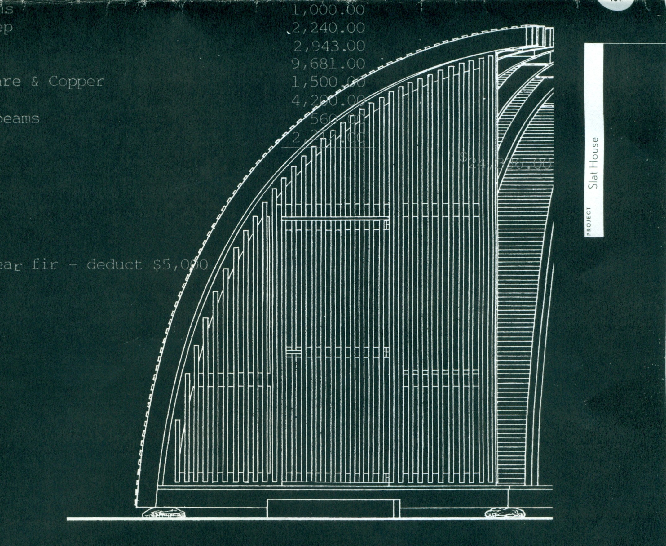 1990 The Andy Williams House, Beverly Hills CA. Unbuilt.